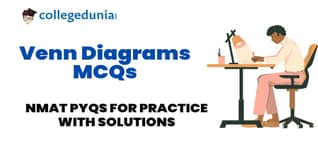 NMAT Venn Diagrams MCQs with Solutions: Practice NMAT Previous Year Questions (PYQs)